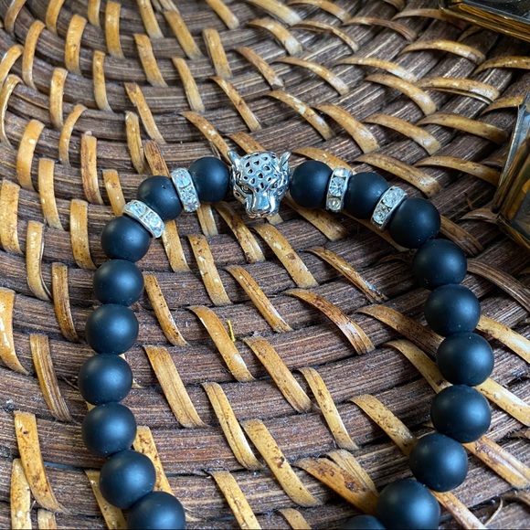 Organic®️ Diamond Scrap Stone Jaguar Bracelet - Picture 6 of 6